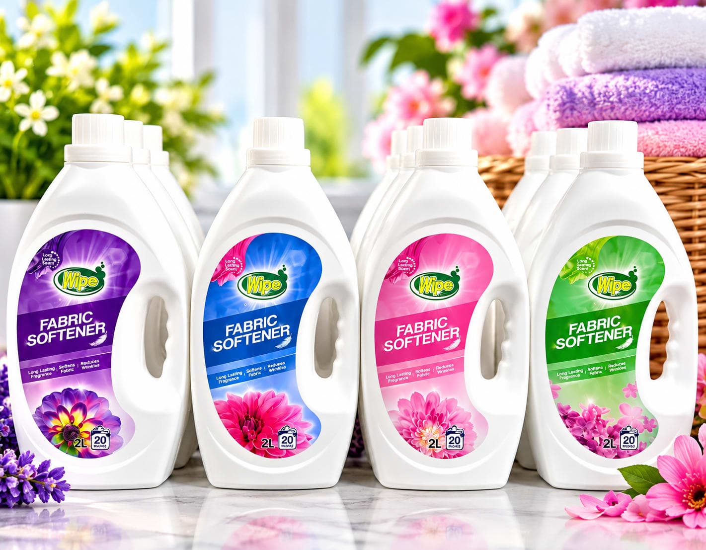 WIPE FABRIC SOFTENER - 2L - 2L